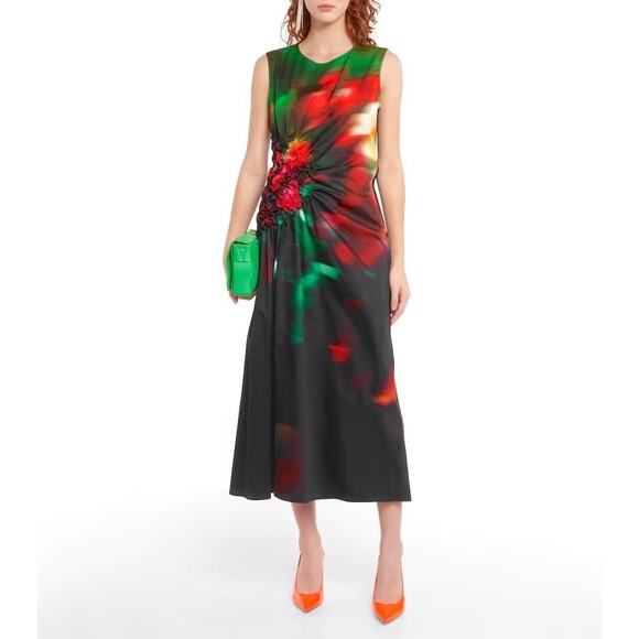 Christian Louboutin Sporty Kate 85 patent leather pointed toe pumps Orange 37.5 - Picture 7 of 7